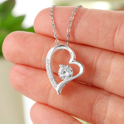 Love Heart Necklace For Soulmate -  The Day I Met You