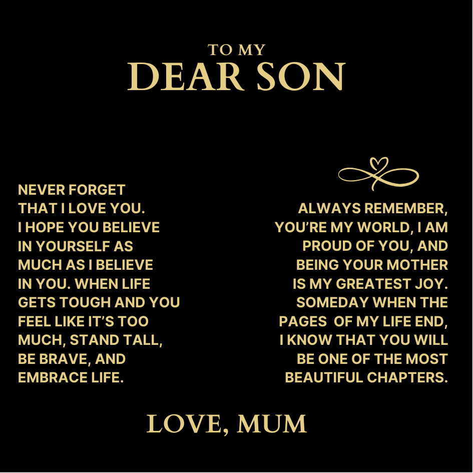Son Message Card