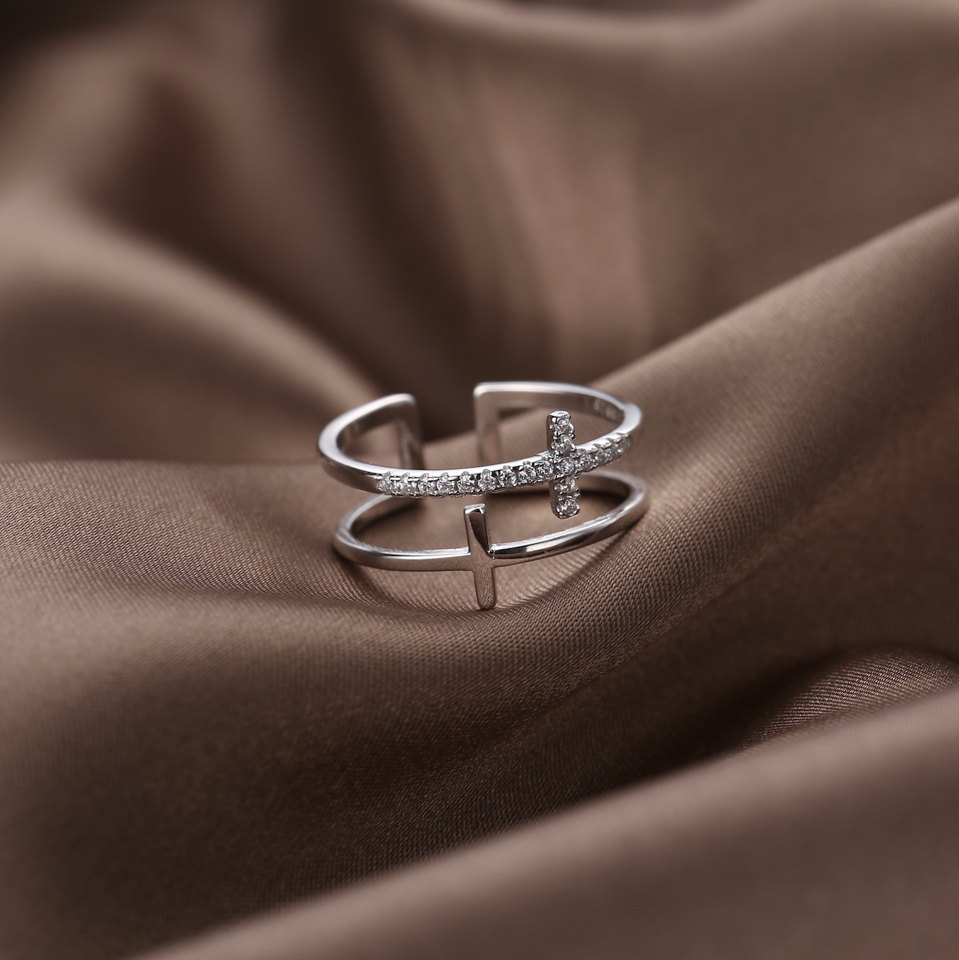 double cross ring