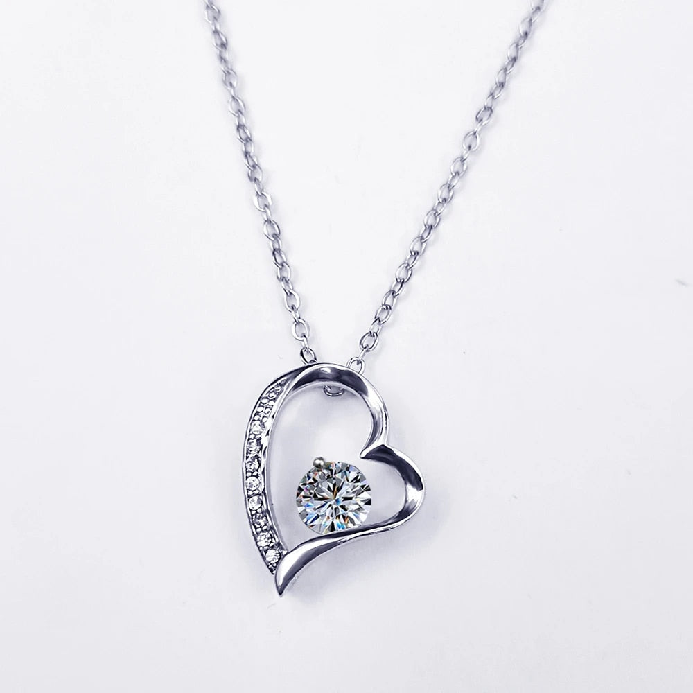 Daughter Necklace From Dad - Love Heart Necklace - Dad Got You