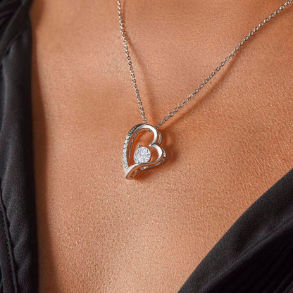 To My Wife - Love Heart Necklace