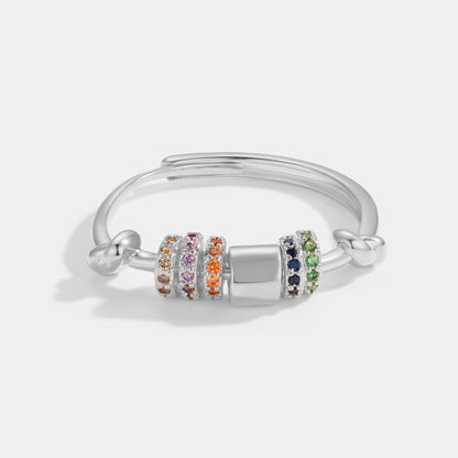 Beads Spinner Ring