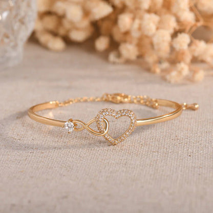 Infinity Heart Bracelet
