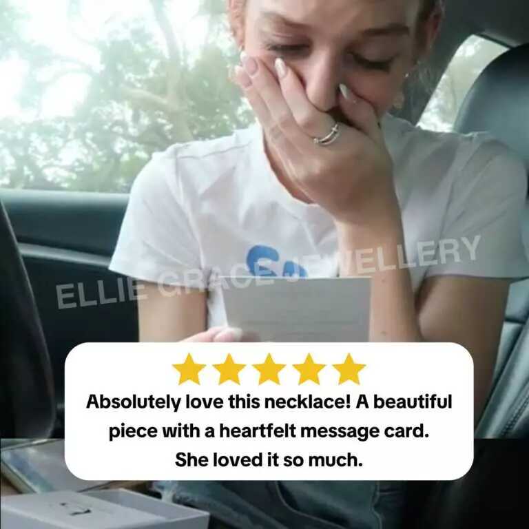 Love Letter Necklace & Card Gift Set