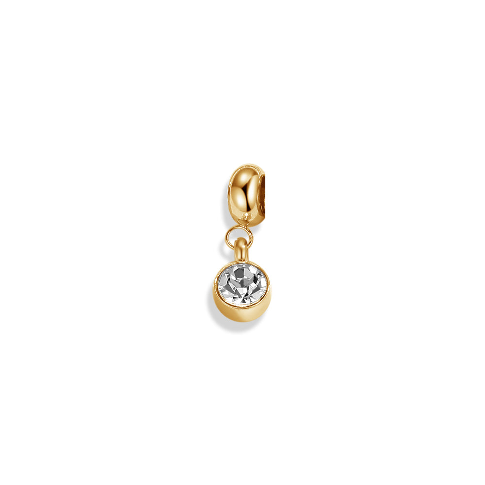 Cubic Zirconia Charm Only