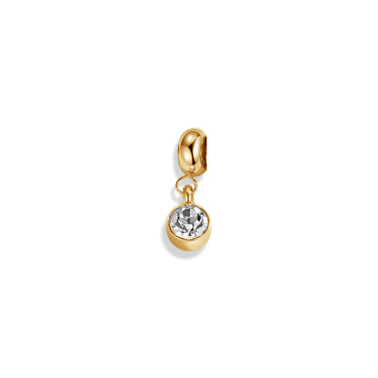 Cubic Zirconia Charm Only