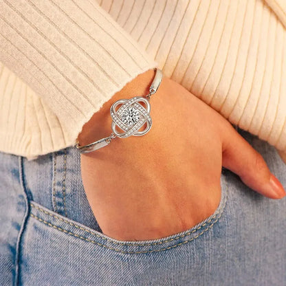 To My Daughter - Love Knot Bracelet - I Am Always With You