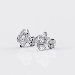 Love Knot Earrings - Sterling Silver