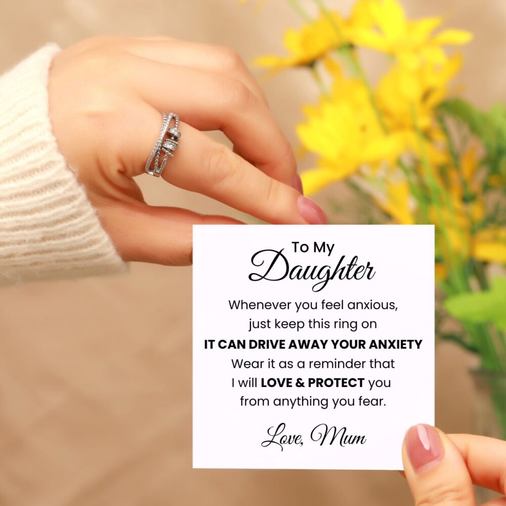 To My Daughter - Fidget Ring