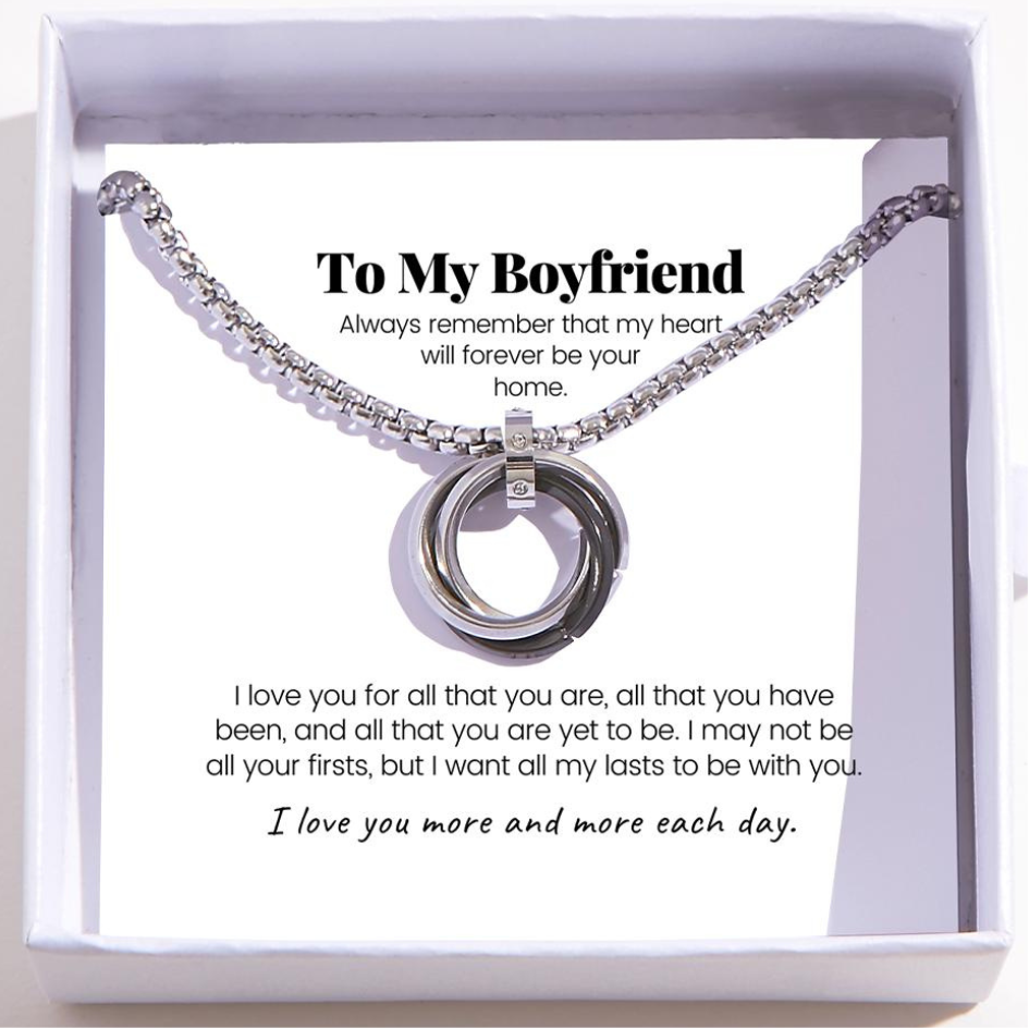 to my boyfriend necklace