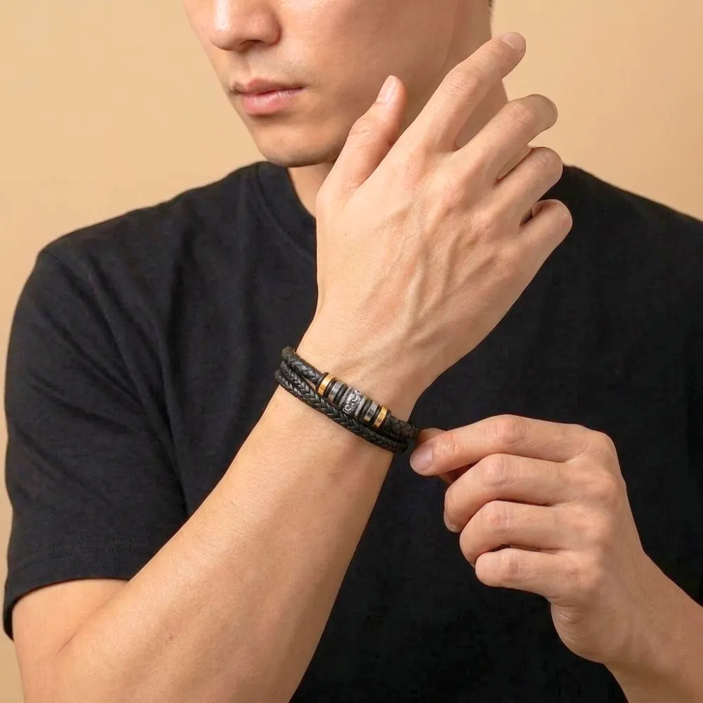 To My Man 'Love You Forever' Bracelet - Image 7