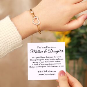 Mother Daughter - Infinity Heart Bracelet