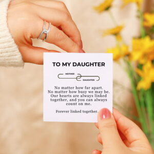 Mother & Daughter Forever Linked Ring