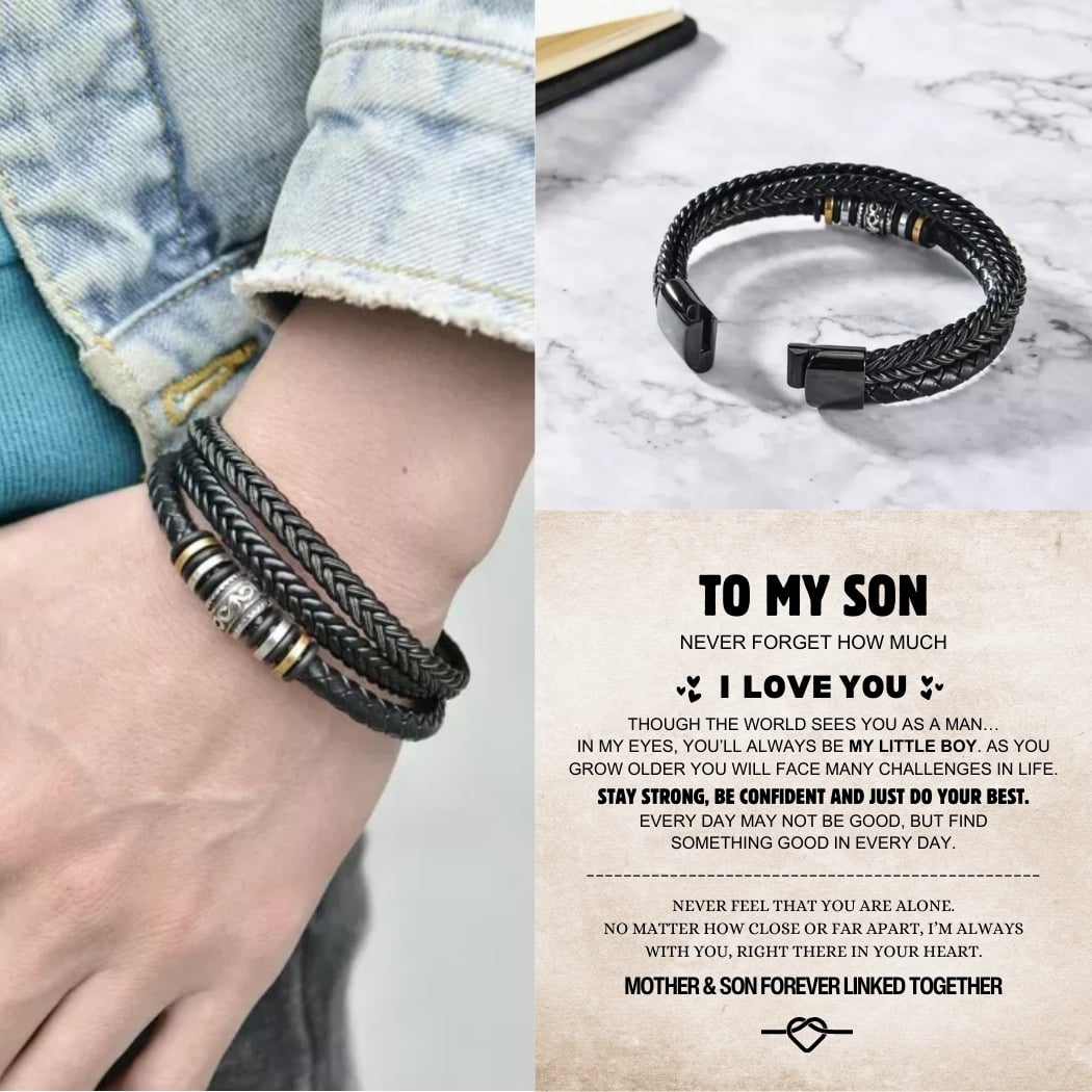 Mother And Son 'Love You Forever' Bracelet - Image 2