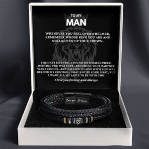 To My Man 'Love You Forever' Bracelet