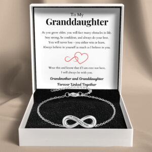 Infinity Name Bracelet for Granddaughter