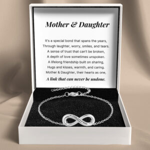 Infinity Name Bracelet for Daughter