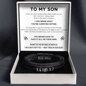 Mother And Son ‘Love You Forever’ Bracelet