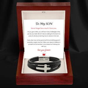 Eternal Protector Faith Bracelet for Son