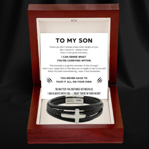 Eternal Protector Faith Bracelet for Son