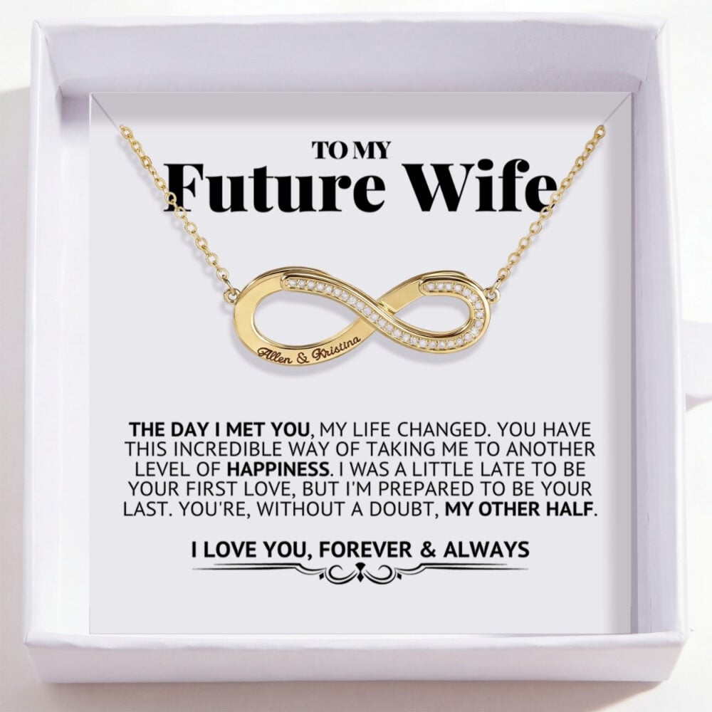 To My Future Wife – Love Is Infinity Necklace