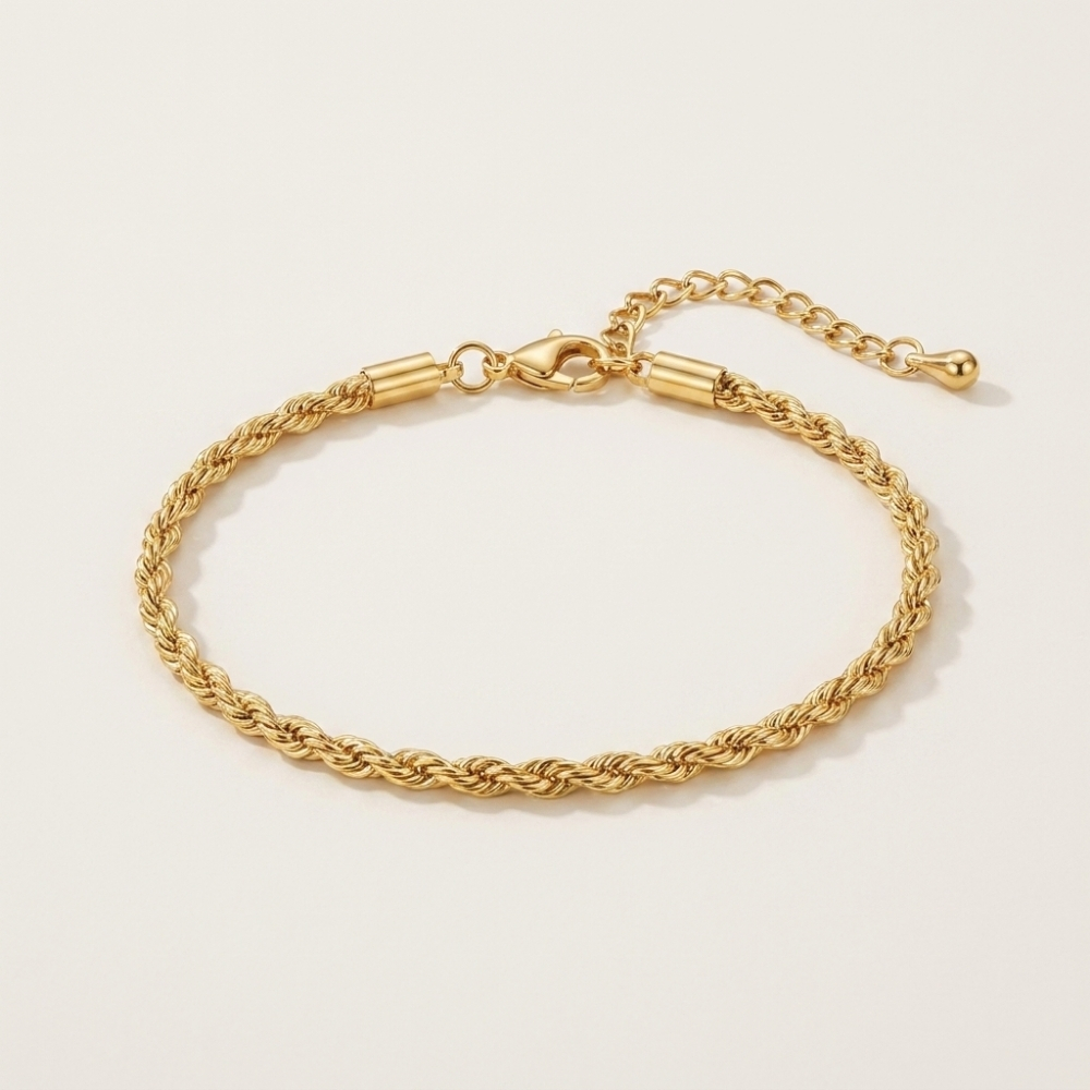 Golden Swirl Bracelet