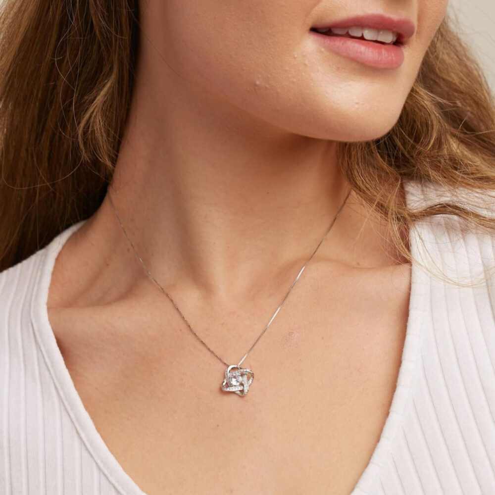 Love Knot Necklace For Soulmate - Find You Sooner And Love You Longer