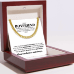 To My Boyfriend - Cuban Link Chain - My Life, My Love, My Bestfriend