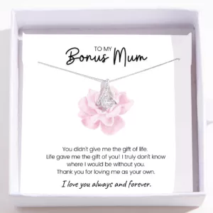 Infinite Love Necklace For Mum - My Bonus Mum