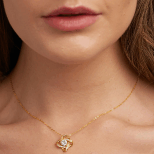 Love Knot Necklace - For Sister - Lucky To Have You