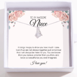 Infinite Love Necklace For Niece - To My Awesome Niece