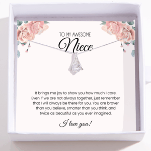 Infinite Love Necklace For Niece - To My Awesome Niece