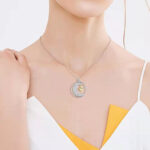 To The Moon and Back Necklace for Sister